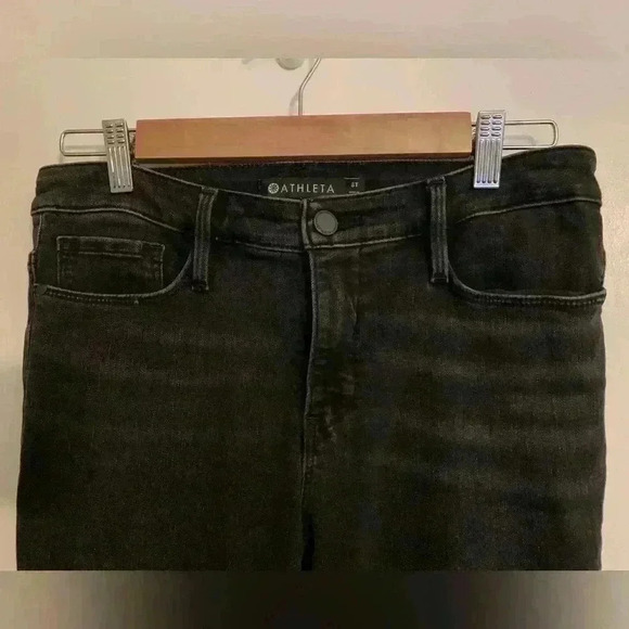 Athleta Jeans, Sculptek Skinny Jeans, Carbon, Womens Size 8 Tall - Picture 3 of 8